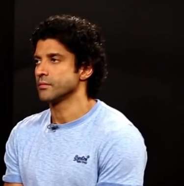 Celebrity Hairstyle of Farhan Akhtar from Interview, zoom, 2019 | Charmboard