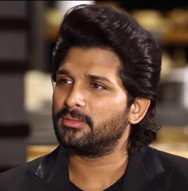 Celebrity Hairstyle of Allu Arjun from Interview, Bollywood Hungama, 2020 |  Charmboard