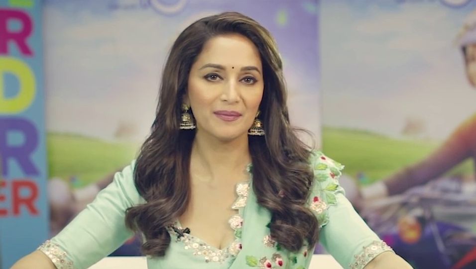 Celebrity Hairstyle of Madhuri Dixit from Madhuri Dixit : Everyday Is  Mother's Day, Mother's Day Celebration, 2018 | Charmboard