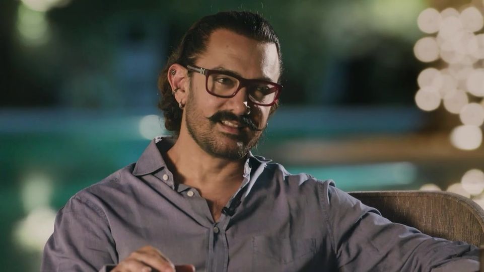 Celebrity Hairstyle of Aamir Khan from Starry Nights !, Episode 1, 2018  | Charmboard