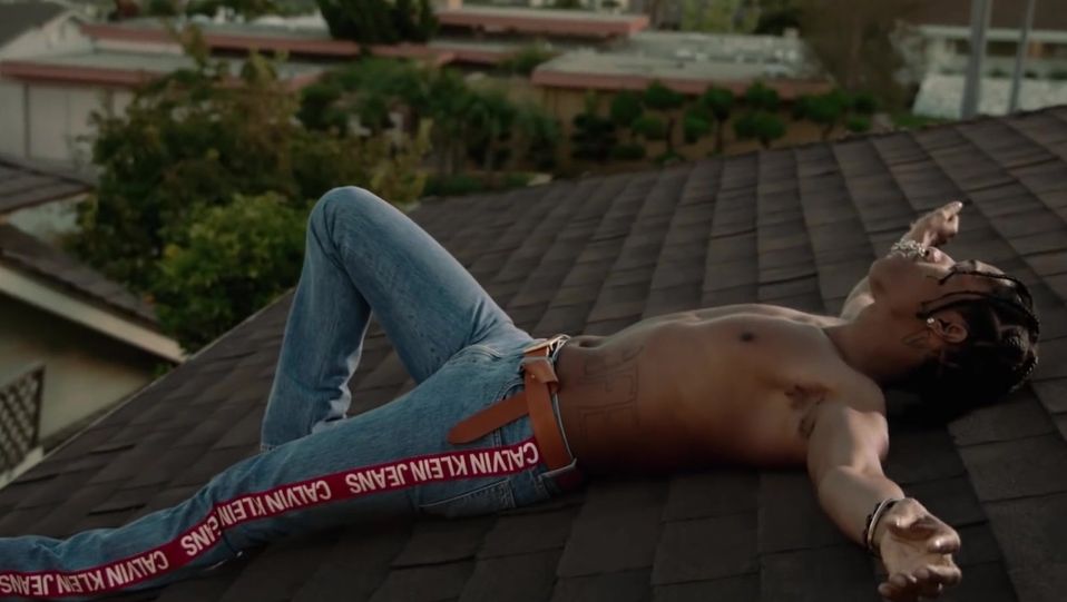 ASAP Rocky - Celebrity Style in OUR NOW MYCALVINS, CALVIN KLEIN SPRING,  2019 from Our Now Mycalvins. | Charmboard