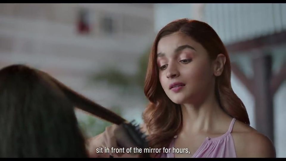 Celebrity Hairstyle of Alia Bhatt from Commercial, Philips India, 2019 |  Charmboard
