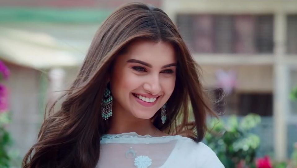 Celebrity Hairstyle of Tara Sutaria from Official Trailer, Marjaavaan, 2019  | Charmboard