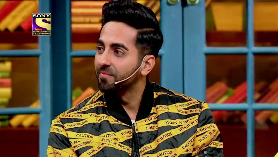 Celebrity Hairstyle of Ayushmann Khurrana from The Kapil Sharma Show  Heroines In Dream Girl, SET India, 2019 | Charmboard